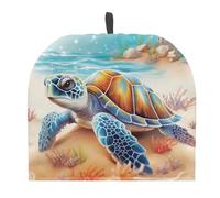 ZUXONGSY Sea Turtle Tea Cozy for Teapot Insulated Beach Tea Pot Cover Home Kitchen Decorative Tea Cosy for Teapot Dust Protector for Women