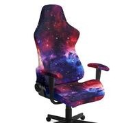 ZUXONGSY Starry Universe Gaming Chair Cover For Bedroom Stretch Slipcover With Armrest Covers Forest Computer Desk Chair Covers Anti-Scratch & Washable For Bedroom