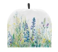 ZUXONGSY White Wildflowers Tea Cozy for Teapot Home Decor Tea Insulated Cosy Dust Proof Teapot Cover Keeping Warm Kitchen Accessories