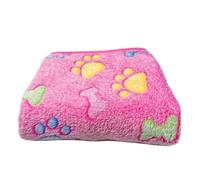 ZUXWUX Soft Fluffy Fleece Pet Blanket Warm Print For Cats Dogs Puppy Kitten | Warm And Cozy Design, Machine Washable For Easy Care And Hygiene