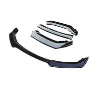 Zuyejuu 3 Pcs Car Front Bumper Lip Splitter Diffuser Lip Body Kit Spoiler Bumpers Fit For Opel Fit For Vauxhall Astra K 2016-2019 Black (Color : 3pcs)