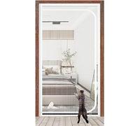 ZUYINBULUO Cat Screen Balcony Door 95cm X 200cm, Cat Screen Cat Net For Balcony, Pet Screen Door, Cat Screen For Door, Prevent Cats From Running Out, For Living Room, Bedroom, Kitchen(85x200cm)