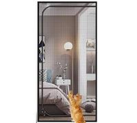 ZUYINBULUO Cat Screen Door 100 Cm X 200 Cm, Thickened Pet Safety Gate Cat-Resistant Mesh Gate Improved Screen Door Living Room Bedroom Kitchen Patio Dog Cat(150x220cm)