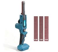 ZUYIYI Cordless Belt Sander for 18V/20V Battery(NOT Included), 1/2" x 18" Power Detail Belt Sander with 6-Speed Control, 10 Sanding Belts for Wood and Metal Surfaces