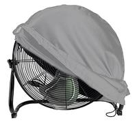 ZUYYON Outdoor Fan Cover, Waterproof And Dustproof Fan Cover For 18"&20" Industrial Floor Fan/Box Fan, Heavy Duty High Velocity Floor Fan Cover, Industrial Fan Cover(Grey)