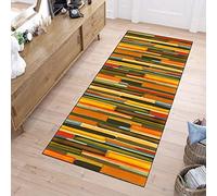ZUZEKU Carpet Runner Rug for Hallway Non Slip Colorful Patchwork Washable Corridor Rugs for Kitchen Living Room Extra Large Do Not Fade, Width 40cm/ 50cm/ 60cm/ 70cm/ 80cm/ 90cm/ 100cm
