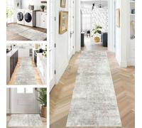 ZUZEKU Rug Runner Long Abstract Hallway Kitchen Non-Slip Washable Rug Mats Modern Design Kitchen Runner 80 x 180 cm Kitchen Rug Sold by the Metre Dining Room Bedroom Living Room Dirt Trapper Mat