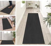 ZUZEKU Runner Rug - Long Hallway Kitchen Corridor Non-Slip Modern Mats 80 x 180 cm Purple Black Polyester Sold by the Metre Adjustable