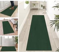 ZUZEKU Runner Rug Long Hallway Kitchen Rug Green Corridor Non-Slip Modern Rug Mats Kitchen Bedroom Dining Room Polyester Sold by the Metre Adjustable 40 x 60 cm