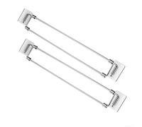 ZUZZEE 2pcs RV Adjustable Secure Bars Stainless Steel Telescopic Tension Rods for Refrigerator Closet Cupboard Storage