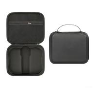 ZUZZEE For DJI Avata 360 Hard Carrying Case, Waterproof PU Leather Travel Pouch, Secure Storage for and Accessories(Black)