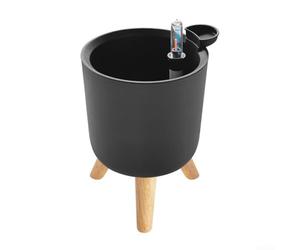 ZUZZEE Plastic Plant Pots with Built-in Water Reservoir and Visible Water Level Indicator for Easy Monitoring (140 * 130cm)