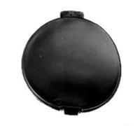 ZUZZEE Plastic Tow Eye Cover Designed for Rear Bumper on For MAZDA 3 For Hatchback 2019 2020 2021 2022 2023 Right Left Mounting Location (Right)