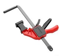 ZUZZEE Professional F Type Rail Clamp for Track Saws Featuring 90KG Clamping Force and Protective Rubber Tips (A)