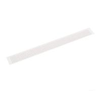 ZUZZEE Radiator Dust Cover with Built-in Magnets for Heating Devices Protection, Cotton Linen Fabric Decorative Radiator Pad, White(40CM)