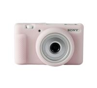 ZV-1F Case,Soft Silicone Protective Case Ultra-Thin Lightweight for Sony ZV-1F/ ZV-1 II/ZV-1M2 Vlog Camera (Jelly Pink)
