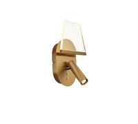 ZVALIEVYE Bedside Wall Sconce Led Wall Mount Reading Light Bedroom Headboard Lighting Fixture Two-in-Multifunctional Wall Sconces 350° Adjustable Wall Lamps Night Lights