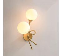 ZVALIEVYE Creative Villain Wall Lamp丨modern Minimalist Wall Light丨g9 *2 Ledwall Sconces丨three-Color Light Wall Mount Fixtures丨decorative Lights Bedroom Corridor Bedside Wall Lamp Light/D/Left