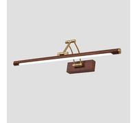 ZVALIEVYE Led Linear Vanity Light Adjustable Bathroom Mirror Lamp Cabinet Picture Wall Lights, Long Strip Vanity Wall Sconce Mirror Front Lamps Reading Lamp Gallery Display Lamps/42Cm