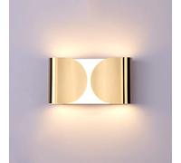 ZVALIEVYE Led Wall Lights up Down Wall Sconce Modern Metal Wall Spot Lamp, Living Room Bedroom Bedside Wall Lamps Nordic Headboard Lighting Fixtures 10W Indoor Wall Wash Lights/D