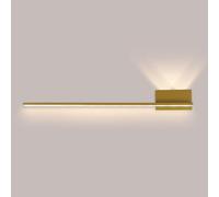 ZVALIEVYE Linear Wall Sconce Led Wall Light Modern Long Strip Wall Mounted Lamp Minimalist Sconces Wall Lighting Fixture for Living Room Bedroom Bedside Indoor Wall Washer/D3000K/100Cm
