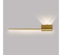 ZVALIEVYE Linear Wall Sconce Led Wall Light Modern Long Strip Wall Mounted Lamp Minimalist Sconces Wall Lighting Fixture for Living Room Bedroom Bedside Indoor Wall Washer/D4000K/60Cm