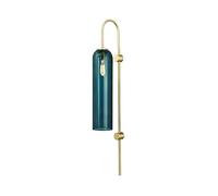 ZVALIEVYE Nordic Modern Wall Light,E27 Ceramic Lamp Led Light Source Living Room Bedroom Glass Wall Lamp,Wall-Mounted Lamp for The Home Hotel Corridor Decorate (Not Include Bulb)/a