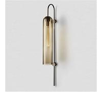 ZVALIEVYE Nordic Modern Wall Light,E27 Ceramic Lamp Led Light Source Living Room Bedroom Glass Wall Lamp,Wall-Mounted Lamp for The Home Hotel Corridor Decorate (Not Include Bulb)/C