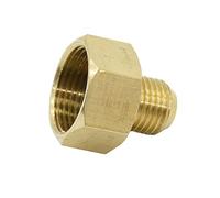 ZVALIEVYE Spray Water Connection Female Thread M22 to M14 Male Thread Connector Brass Pressure Washer Adapter 15 Pieces of Reducing Connector for Sprayinghine/Yellow