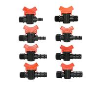 ZVALIEVYE Spray Water Connection Garden Hose 1/2 3/4 Male to 3/8 1/2 3/4 1" Garden Faucet Irrigation Valve Barb Mini Valve Crane Pe Pipe Fitting 25 Pieces/1Inch to 25Mm