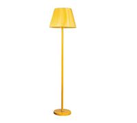 ZVALIEVYE Standing Tall Lamps Led Floor Lamp Simple Design Floor Light with Fabric Shade Standing Light for Living Room Bedroom Office Study Reading Light
