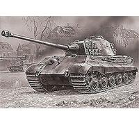 Zvezda 1/72 5023 King Tiger Ausf B with Henschel Turret
