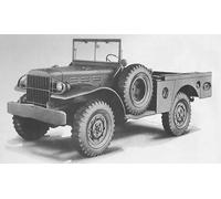 Zvezda -3656-WC-51 Beep US Military Multipurpose 3/4T Vehicle, 1/35 scale, Model Kit, ZS3656