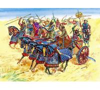 1:72 Zvezda Persian Chariot And Cavalry Kit ZS8008 Model