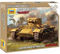 Zvezda British Infantry Valentine Ii Tank
