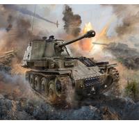 Zvezda 1:100 German Tank Destroyer "Marder III" Plastic Model Kit