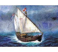 Zvezda 1-100 Scale Christopher Columbus Expedition Ship Model Kit