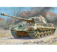 Zvezda 1:100 Sdkfz 182 King Tiger Henschel Plastic Model Kit
