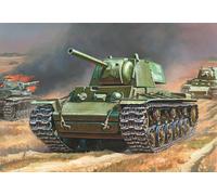 Zvezda 1:100 Soviet Heavy Tank Kv-1 Plastic Model Kit