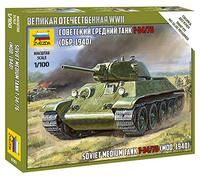 Zvezda Model Kit T-34/76 6101 SnapKit 1/100 Multi-Colour Small