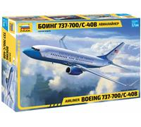 Zvezda 1/144 Airliner Boeing 737-700/C-40B # 7027