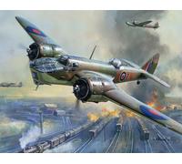 Zvezda 1:144 Bristol Blenheim British WWII Bomber Plastic Model Kit