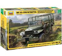 Zvezda 1/35 3664 3/4t Dodge WC-52
