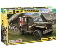 Zvezda - 1/35 WC-54 Ambulance - Plastic Model Making - Scale: 1:35