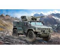 Zvezda Model Kit K-4386 Typhoon VDV 4x4 - 1/35 Russian armored car with remote control module