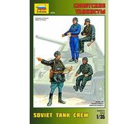 Zvezda - z3504 - model making - Soviet Tankistes - scale 1: 35