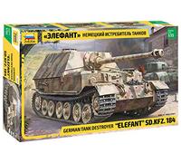 Zvezda 1/35 Sd.Kfz.185 "Elefant" German Tank Destroyer # 3659