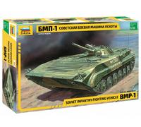 Zvezda Plastic Model Kit 3553 – 1:35 BMP-1 Soviet Infantry Fighting Vehicle – Unpainted