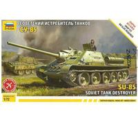 ZVEZDA 5062 1:72 Soviet tank destroyer SU-85 - snap-fit