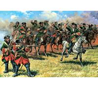 Zvezda 1:72 Dragoons of Peter the Great (10 Mounted Figures & 9 Foot Soldiers...